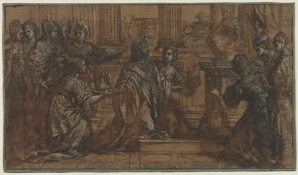Studio - L'idolatria di Salomone